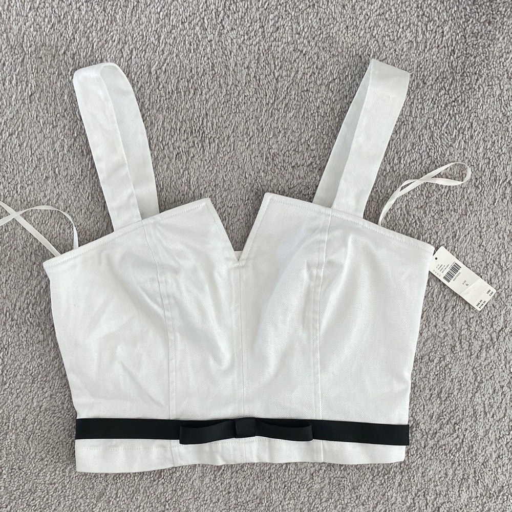 Anthropologie Maeve Crop Top size 6